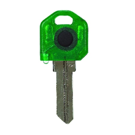Giant Concepts LLC  House Key Blank W/Flashlight Single  For Fits Kwikset KW1/Weiser WR3 An